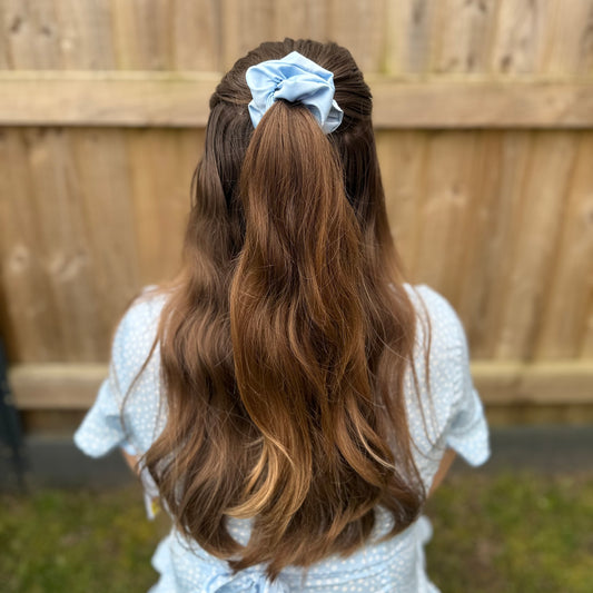 Baby Blue Scrunchie
