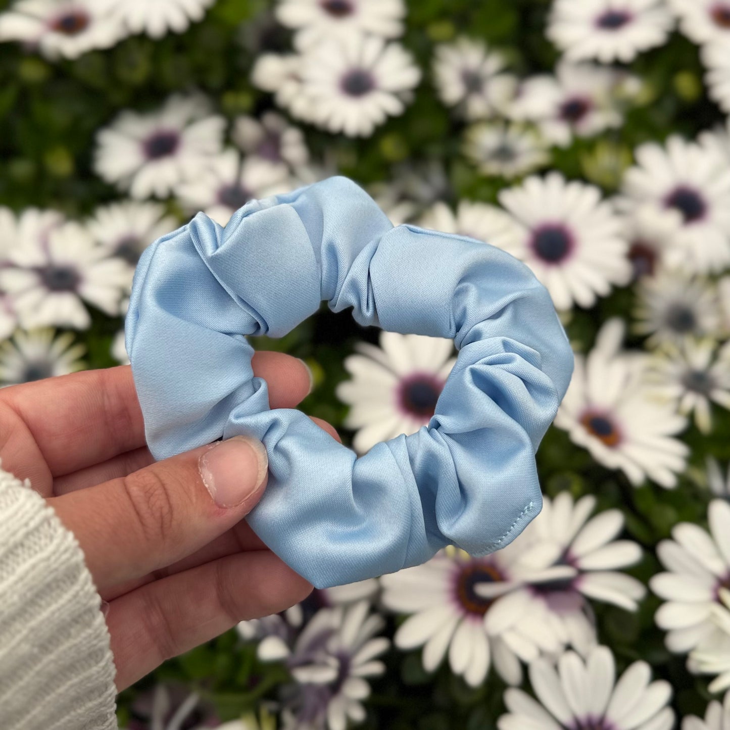 Baby Blue Scrunchie