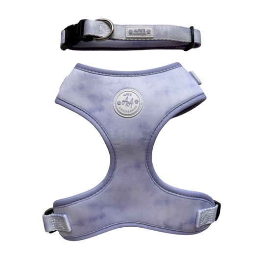 Lilac Haze Harness and Collar Bundle