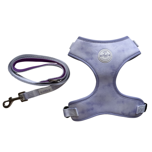 Lilac Haze Harness and Lead Bundle