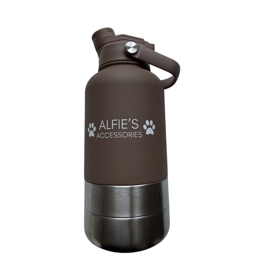 Brown 3-in-1 Water Bottle