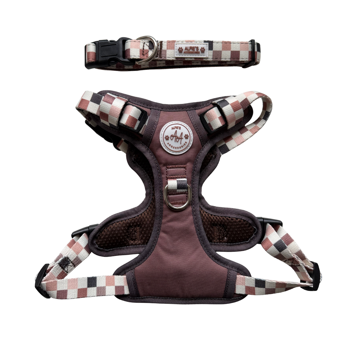Cocoa Harness and Collar Bundle