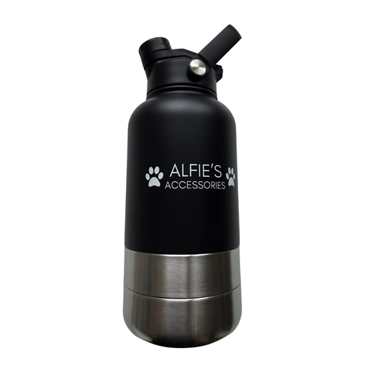 Black 3-in-1 Water Bottle
