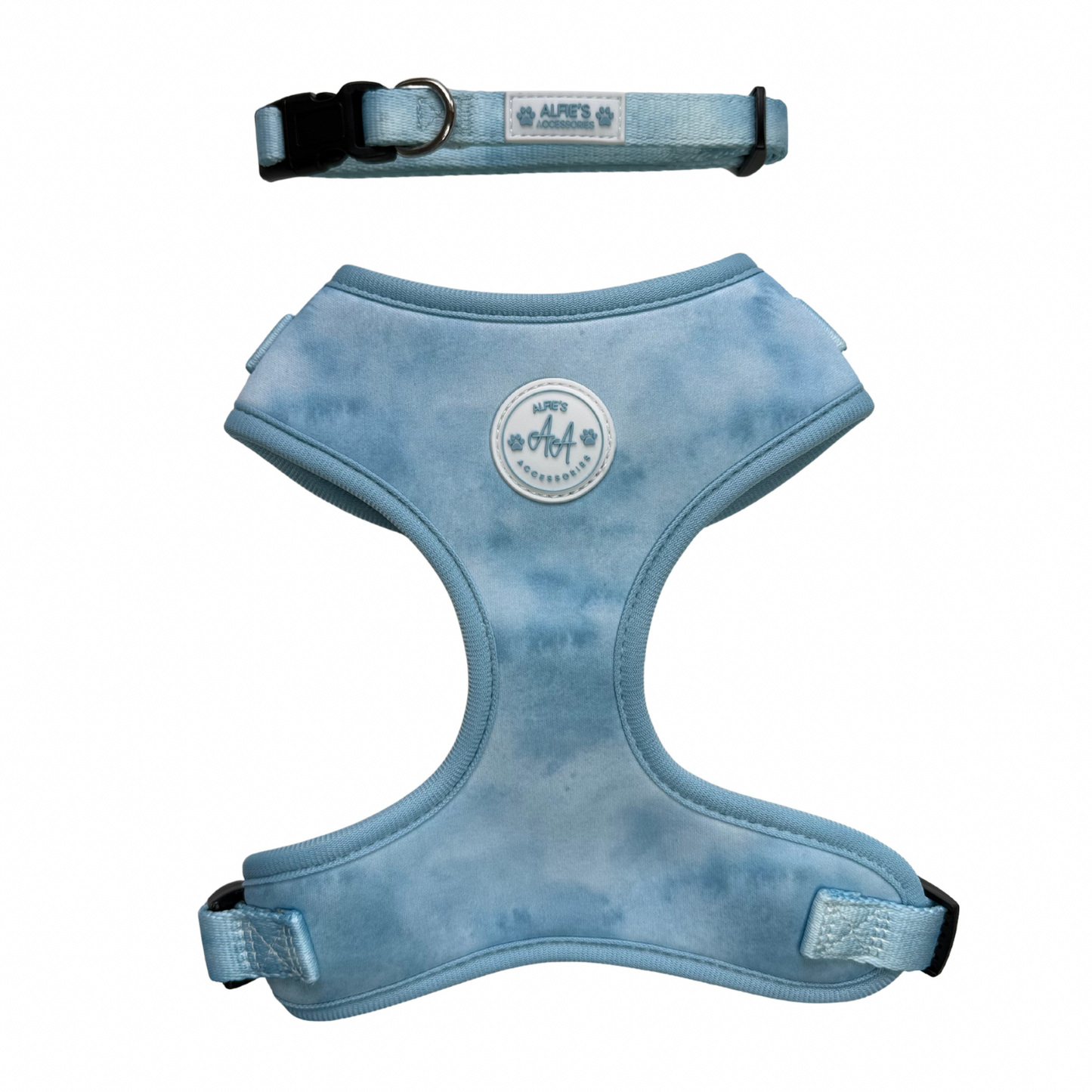 Blue Skies Harness and Collar Bundle