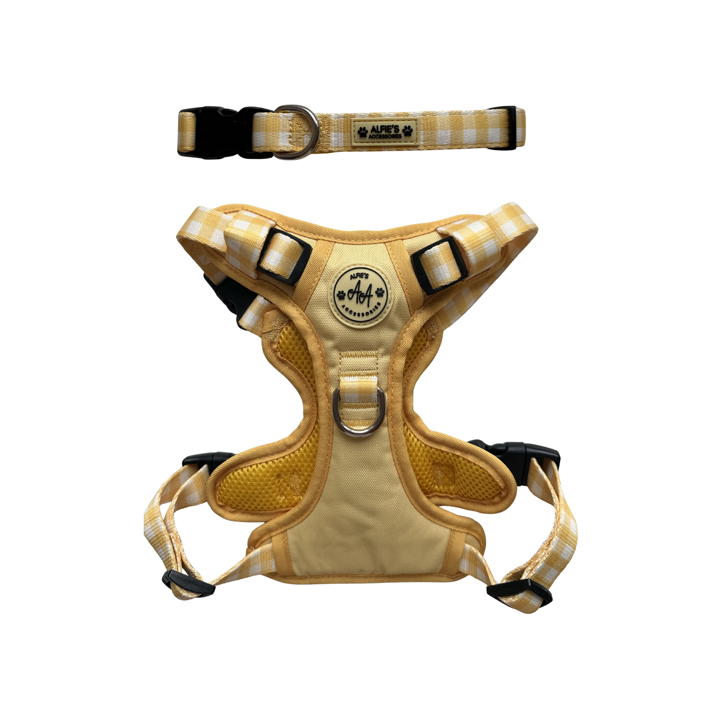 Buttercream Harness and Collar Bundle